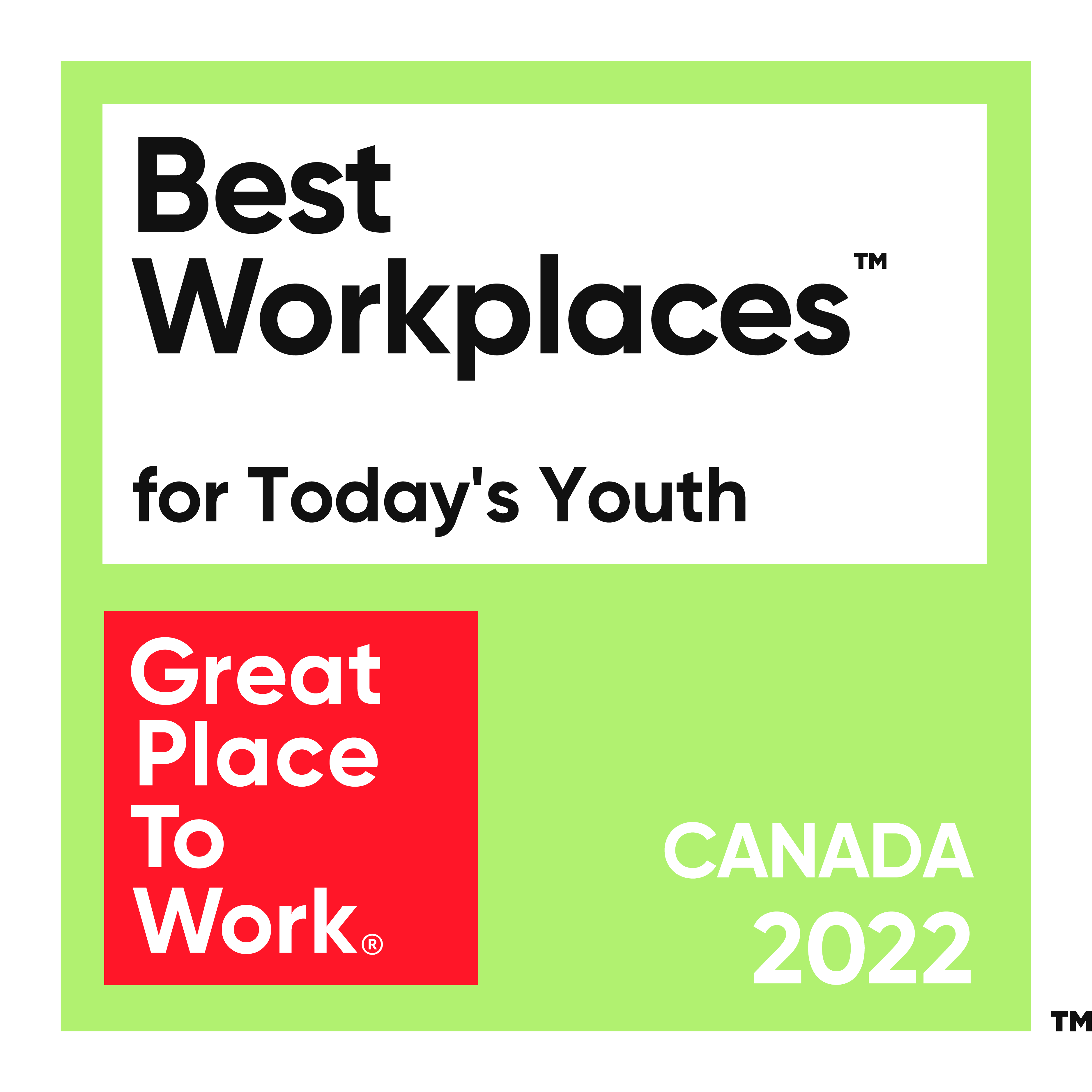 Cashco Best Workplaces for Today's Youth 2022